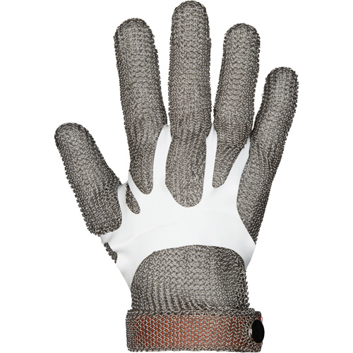 MMG Food Safe Metal Chainmail Gloves, Size 2X-Small, Stainless Steel Shell, ASTM ANSI Level A9 Nuna Depot Inc.
