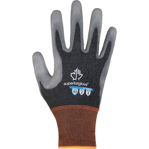 Dexterity Pro S21TAXRPU Cut Protection Gloves, Size 11, 21 Gauge, Polyurethane Coated, Nylon/TenActiv Shell, ASTM ANSI Level A5 Nuna Depot Inc.
