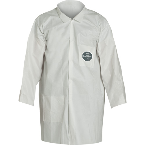 Sarrau de laboratoire ProShield 50, Microporeux, Blanc, Petit Nuna Depot Inc.