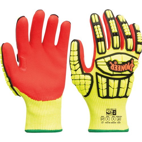 Cut and Impact-Resistant Gloves, Small, Synthetic Palm, Knit Wrist Cuff Nuna Depot Inc.