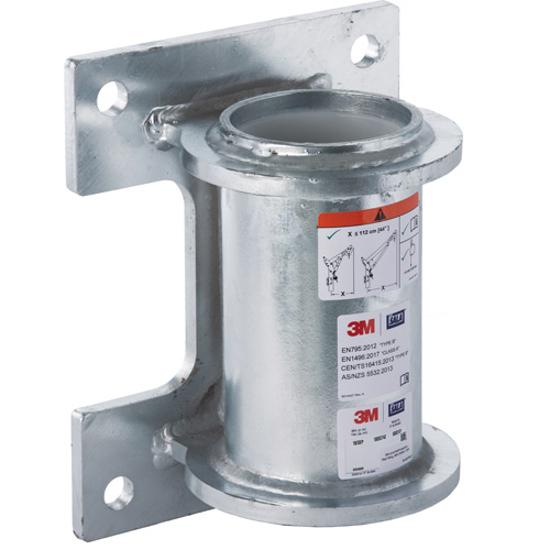 DBI-SALA&reg; Confined Space Wall Mount Base, Galvanized Nuna Depot Inc.
