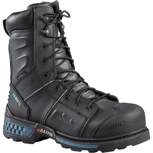 Ice Monster Men's Safety Boots, Leather, Puncture Resistant Sole, Size 10-1/2 Nuna Depot Inc.
