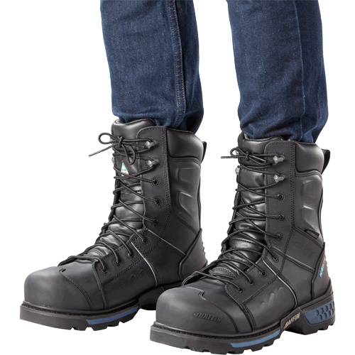 Ice Monster Men's Safety Boots, Leather, Puncture Resistant Sole, Size 10-1/2 Nuna Depot Inc.