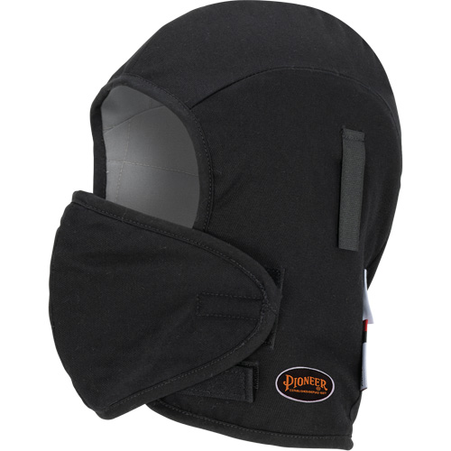 Doublure matelass&eacute;e ignifug&eacute;e Pioneer 766A pour casque de s&eacute;curit&eacute; avec embout buccal amovible, Noir/Gris, Coton/FR-Tech/Modacrylique/Nylon Nuna Depot Inc.