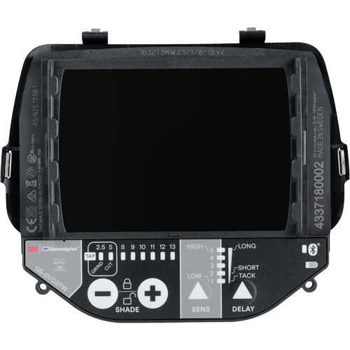 Filtre auto-assombrissant Speedglas G5 pour le soudage par pointage, 2-4/5" la x 4-1/4" h Champ de vision, Pour utilisation avec Casques G5-01 et G5-03 Nuna Depot Inc.