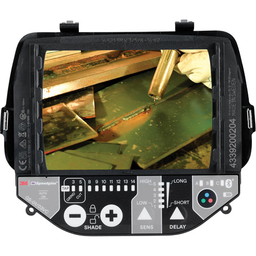 Filtre auto-assombrissant &agrave; teinte variable Speedglas G5, 2-4/5" la x 4-1/4" h Champ de vision, Pour utilisation avec Casques G5-01 et G5-03 Nuna Depot Inc.
