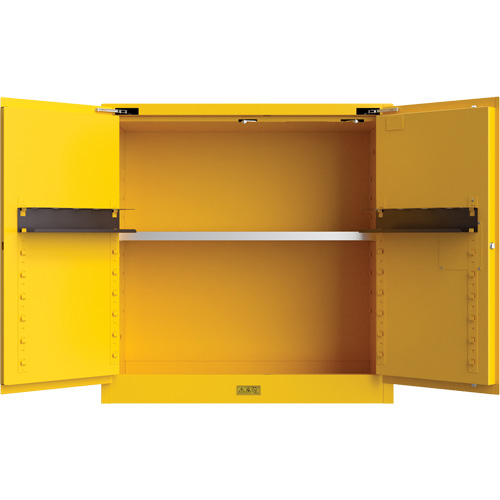 Armoire de s&eacute;curit&eacute; pour produits inflammables Utili-Guard+, 30 gal., 1 Porte(s), 43" La x 44" h x 22" p Nuna Depot Inc.