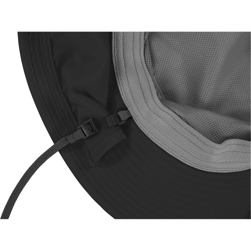 Chapeau de garde forestier 8934 Chill-Its avec prot&egrave;ge-nuque, grand/ T-grand, Noir Nuna Depot Inc.