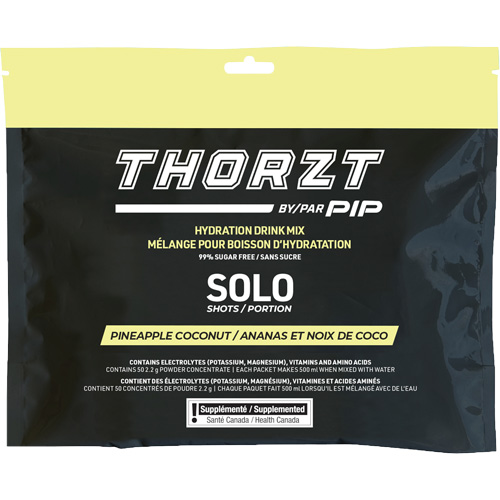 THORZT Sugar-Free Solo Shot Hydration Drink Mix, Single Serve, Pineapple-Coconut Nuna Depot Inc.