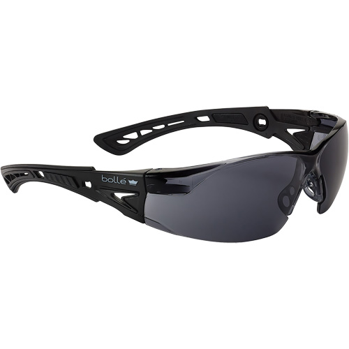 Lunettes de s&eacute;curit&eacute; Rush + Petit BSSI, Lentille Fum&eacute;e/Gris, Antibu&eacute;e/Anti-&eacute;gratignures, ANSI Z87+ Nuna Depot Inc.