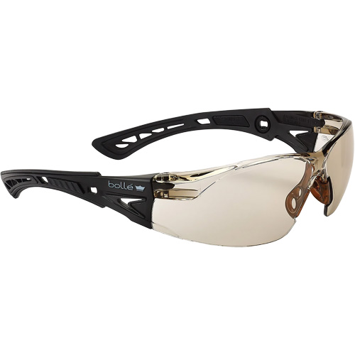 Rush+ Small BSSI Safety Glasses, Copper/Brown Lens, Anti-Fog/Anti-Scratch, ANSI Z87+ Nuna Depot Inc.