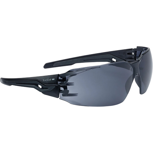 Silex+ BSSI Safety Glasses, Smoke/Grey Lens, Anti-Fog/Anti-Scratch, ANSI Z87+ Nuna Depot Inc.