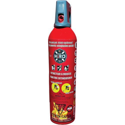 Hero 911 PFAS-Free Fire Extinguisher, ACK, 750 ml Capacity Nuna Depot Inc.