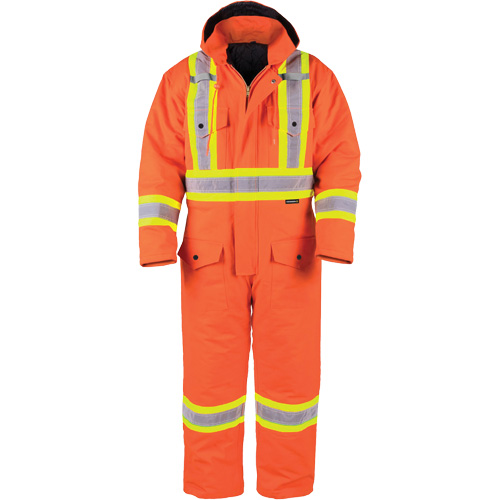 High-Visibility Lined Canvas Overalls, 2X-Large, High Visibility Orange Nuna Depot Inc.