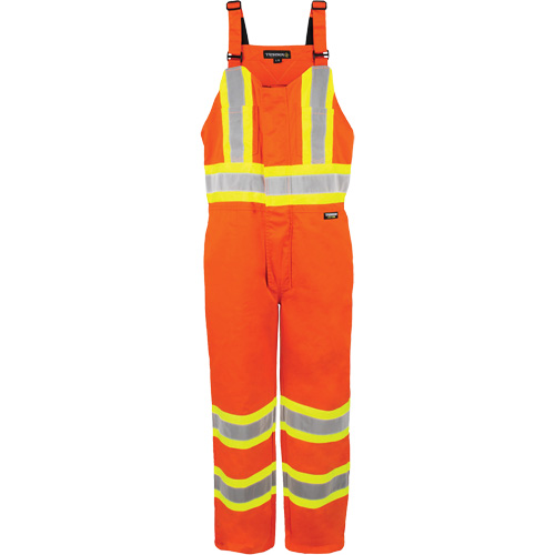 Salopette non doubl&eacute;e haute visibilit&eacute;, 4T-Grand, Orange haute visibilit&eacute; Nuna Depot Inc.