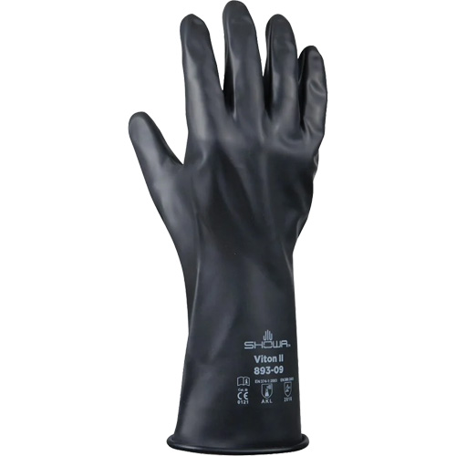 Gants r&eacute;sistant &agrave; l'acide & aux produits chimiques, Taille T-Grand/10, 12" lo, Caoutchouc butyle/Viton, 12 mils Nuna Depot Inc.