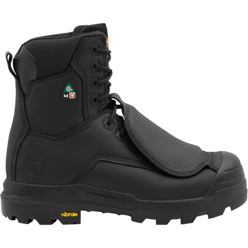 Bottes de travail Vulcan avec protecteur m&eacute;tatarsien &agrave; l'ext&eacute;rieur, Cuir, Taille 8, Imperm&eacute;able Nuna Depot Inc.