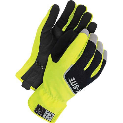 Gants de performance X-Site r&eacute;sistants &agrave; la coupe et compatibles avec les &eacute;crans tactiles, Taille Moyen, Enveloppe en Microfibre/Spandex, ASTM ANSI niveau A5 Nuna Depot Inc.