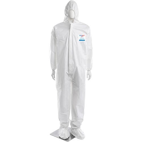 Combinaison XP1800 CoverMe, Grand, Blanc, Micropore Nuna Depot Inc.
