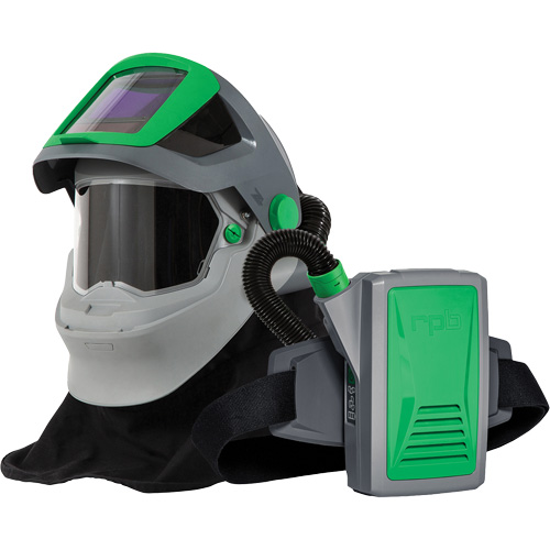 Z4&reg; Welding Respirator with FR Shoulder Cape & PX5&reg; PAPR, Facepiece Respirator/Welding Helmet Nuna Depot Inc.