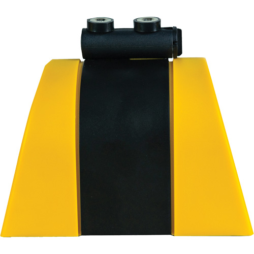 HAZLOK Safety Barrier System, Plastic, Magnetic Mount, 30', Black and Yellow Tape Nuna Depot Inc.