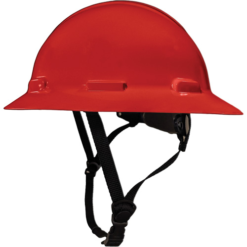 LIDGUARD&reg; Full Brim Hardhat with Chinstrap, Meets CSA Type 1, Ratchet Suspension, Vented Nuna Depot Inc.