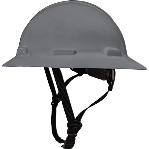 LIDGUARD&reg; Full Brim Hardhat with Chinstrap, Meets CSA Type 2, Ratchet Suspension, Vented Nuna Depot Inc.