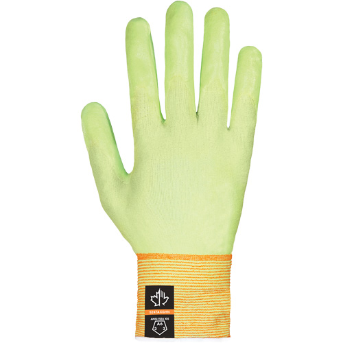 Gants ultra-fins haute visibilit&eacute; r&eacute;sistants &agrave; la coupe Dexterity Max, Taille 12, Rev&ecirc;tement Mousse de nitrile, Enveloppe en TenActiv, ASTM ANSI niveau A6 Nuna Depot Inc.