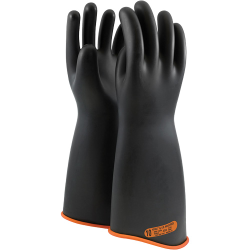 NOVAX&reg; Rubber Insulating Glove with Contour Cuff, ASTM Class 4, Size 10, 18" L Nuna Depot Inc.
