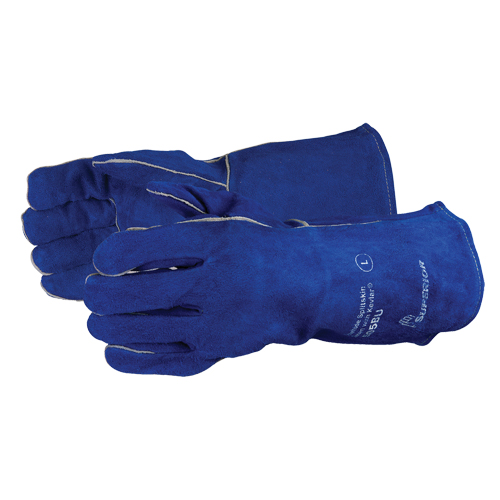 Welding Gloves, Split Cowhide, Size One Size Nuna Depot Inc.