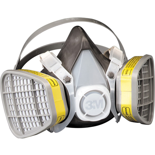 Respirateur pour vapeurs organiques/gaz acide, &eacute;lastom&egrave;re/Thermoplastique, Petit Nuna Depot Inc.