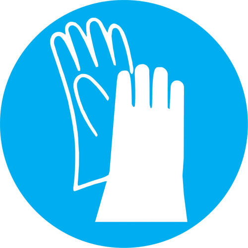 Right to Know Pictogram Labels -Boots, Vinyl, Sheet, 5/8" L x 3/4" W Nuna Depot Inc.