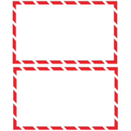 WHMIS Labels 200/Pkg, Paper, Roll, 4-3/4" L x 8-1/2" W Nuna Depot Inc.