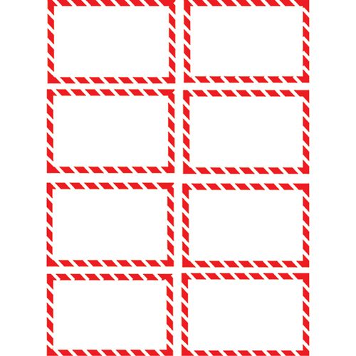 &eacute;tiquettes SIMDUT 100/bte, Vinyle, Feuille, 2-3/4" lo x 4-1/4" la Nuna Depot Inc.