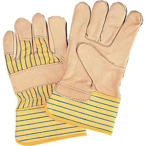 Standard-Duty Dry-Palm Fitters Gloves, Ladies, Grain Cowhide Palm, Cotton Inner Lining Nuna Depot Inc.