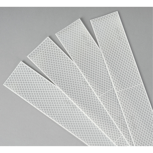 3M Scotchlite Diamond Grade Conspicuity Sheeting Series 983, 2" W x 12" L, White Nuna Depot Inc.