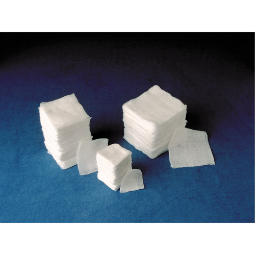 &eacute;ponges de gaze, Tampon, 4" lo x 4" la, Dispositif m&eacute;dical Classe 1 Nuna Depot Inc.