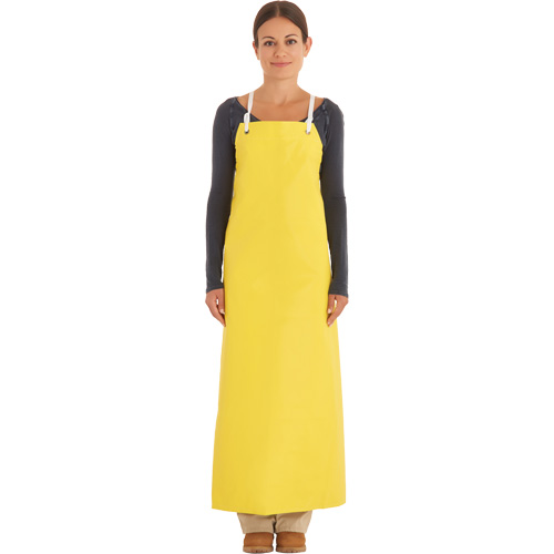 Tablier robuste renforc&eacute;, N&eacute;opr&egrave;ne, 45" lo x 35" la, Jaune Nuna Depot Inc.