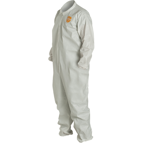 ProShield&reg; 60 Coveralls, Small, White, Microporous Nuna Depot Inc.