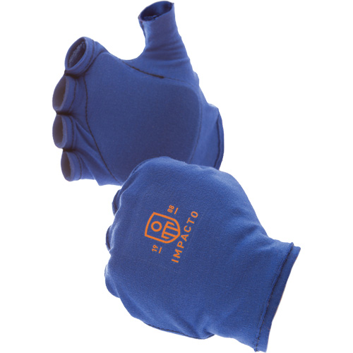 Doublures antichocs pour gants sans doigts, main droite, 6/T-petit, Paume en Synth&eacute;tique, Poignet &agrave; enfiler Nuna Depot Inc.