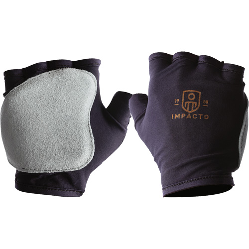 Gants antichocs sans doigts, main gauche, T-petit, Paume en Cuir refendu, Poignet &agrave; enfiler Nuna Depot Inc.
