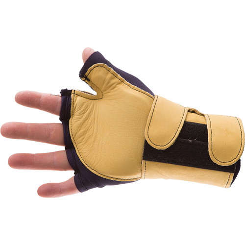 Premium Impact & Repetitive Strain Protective Left-Hand Glove, Size X-Small, Grain Leather Palm Nuna Depot Inc.