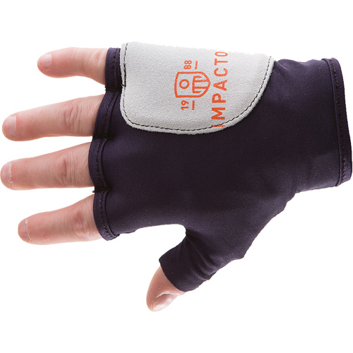 Gants de protection sans doigts paume/c&ocirc;t&eacute;, droit, T-petit, Paume en Su&egrave;de, Poignet &agrave; enfiler Nuna Depot Inc.