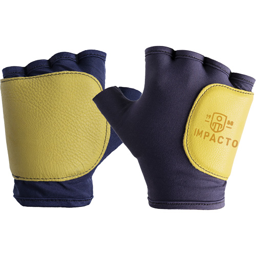 Enveloppe protectrice pour gant droit contre les impacts lat&eacute;raux et de la paume, T-petit, Paume en Cuir fleur, Poignet &agrave; enfiler Nuna Depot Inc.