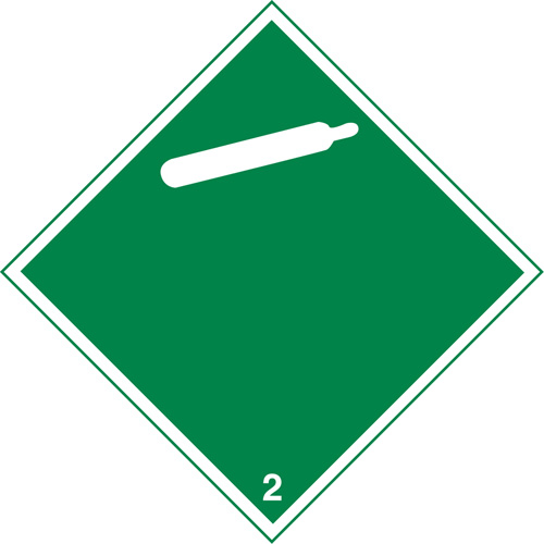 Plaque-&eacute;tiquette TMD gaz non toxique, Vinyle adh&eacute;sif Nuna Depot Inc.