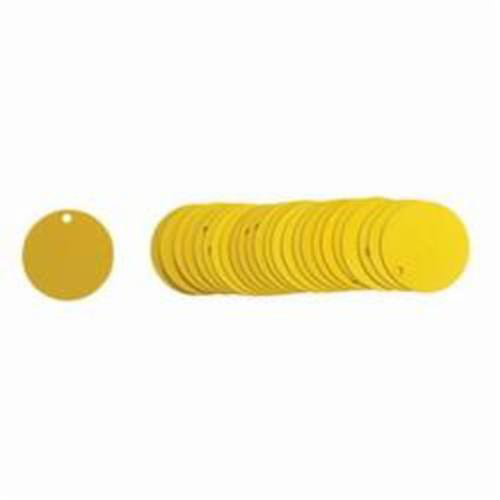 Blank Round Valve Tags, Aluminum, 2" dia Nuna Depot Inc.