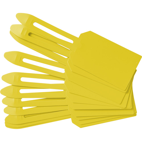 &eacute;tiquettes de cadenassage vierges en plastique, Plastique, 3-1/4" la x 5-4/5" h, Vierge Nuna Depot Inc.