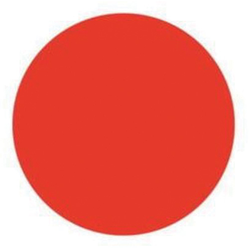 &eacute;tiquettes rondes inscriptibles, Cercle, 1,5" lo x 1,5" la, Rouge Nuna Depot Inc.
