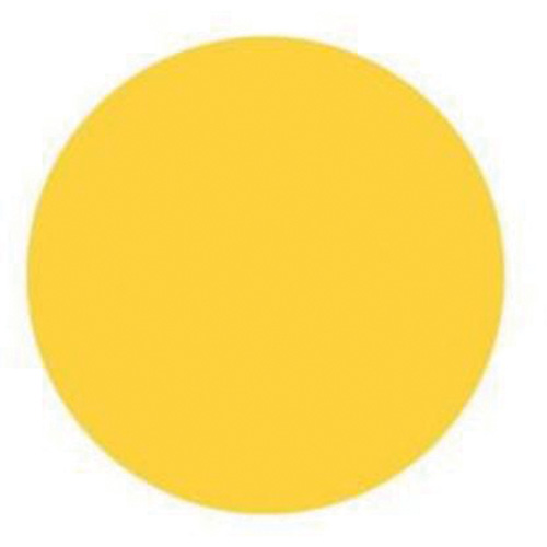 Round Write-On Labels, Circle, 1.5" L x 1.5" W, Yellow Nuna Depot Inc.