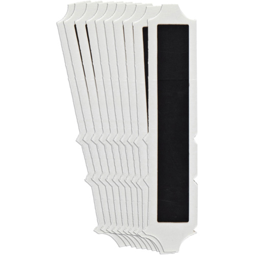 &eacute;tiquettes de lettres et chiffres gothiques individuels Quick-Align, I, 4" h, Noir Nuna Depot Inc.